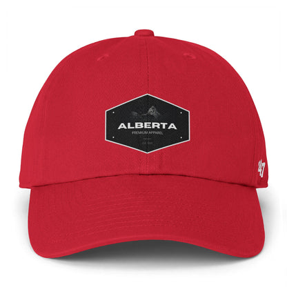 Alberta Hex Patch Cap — Minimalist Alberta Baseball Hat