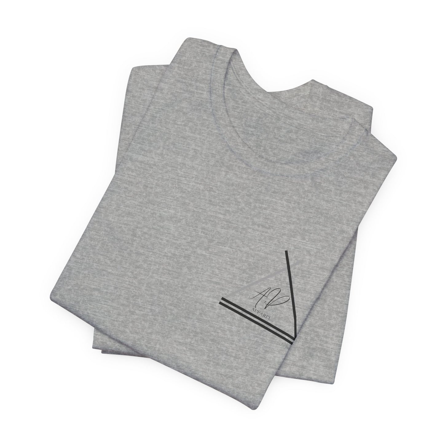 Minimalist Tee — Triangle Logo Graphic T-Shirt
