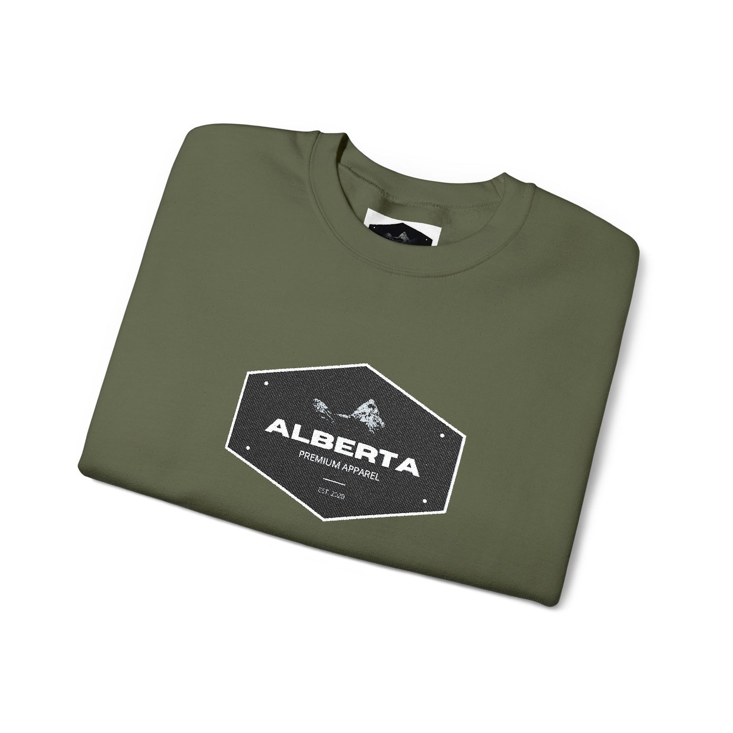 Alberta Premium Mountain Crewneck Sweatshirt