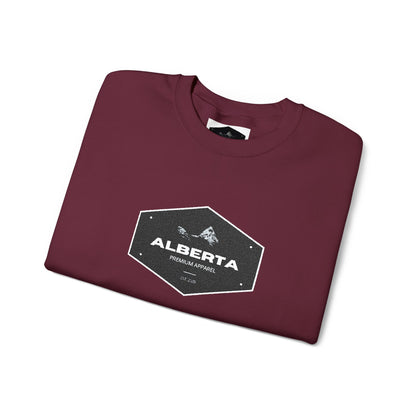 Alberta Premium Mountain Crewneck Sweatshirt