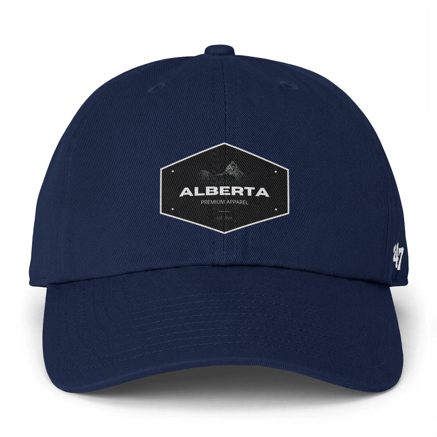 Alberta Hex Patch Cap — Minimalist Alberta Baseball Hat
