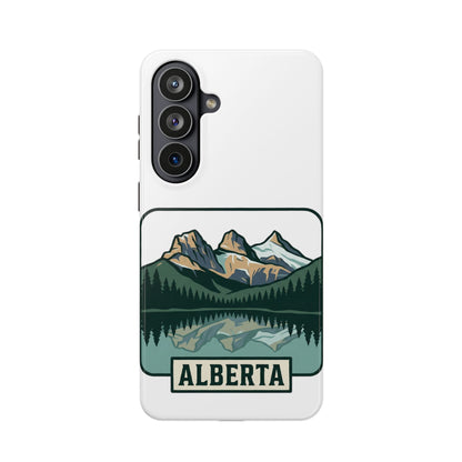Alberta Mountain Lake Phone Case — Magnetic Impact-Resistant Protective Cover
