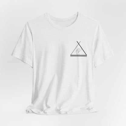 Minimalist Tee — Triangle Logo Graphic T-Shirt